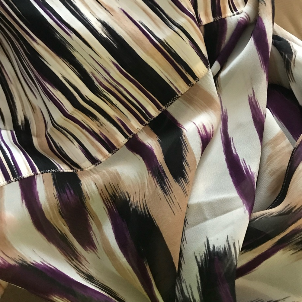 PER SE 100% Silk Scarf *Abstract Print* - Picture 2 of 10